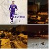 Sunday, Mar 04 2018,
Woke up to the most shocking news I have heard in years, that Astori Captain of Fiorentina was found dead in his sleep at age 31. The thaw set in late on saturday so by today a fair bit of it had melted but the roads round here were still totally covered in ice and had hardly been driven making them still dangerous to drive. I drove round to go visit Vero and almost crashed slowly twice and got stuck twice. Also got stuck in my street going home so ended up digging out a load of the street by myself.