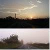Thursday, Oct 11 2018,
After such a lovely day yesterday, today was dark, dull and foggy. Although on the way into work the sun did break free a couple of times. Work was slow and although we got a load of stuff done it felt like it took 4 times as long to do things as it should.